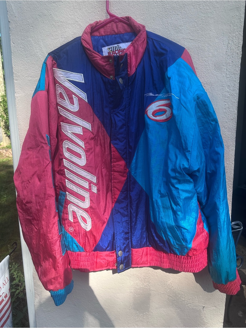 Vintage 90s nascar mark martin sports jacket